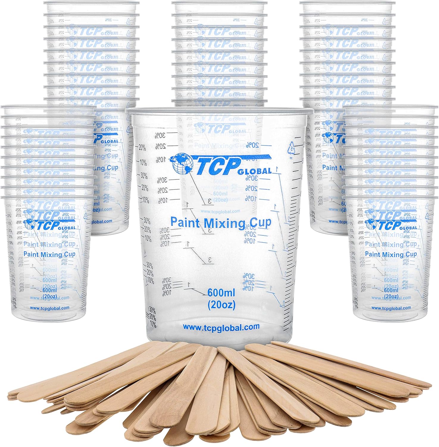 Resin Art Images - Disposable Plastic Mixing Cups 20 oz