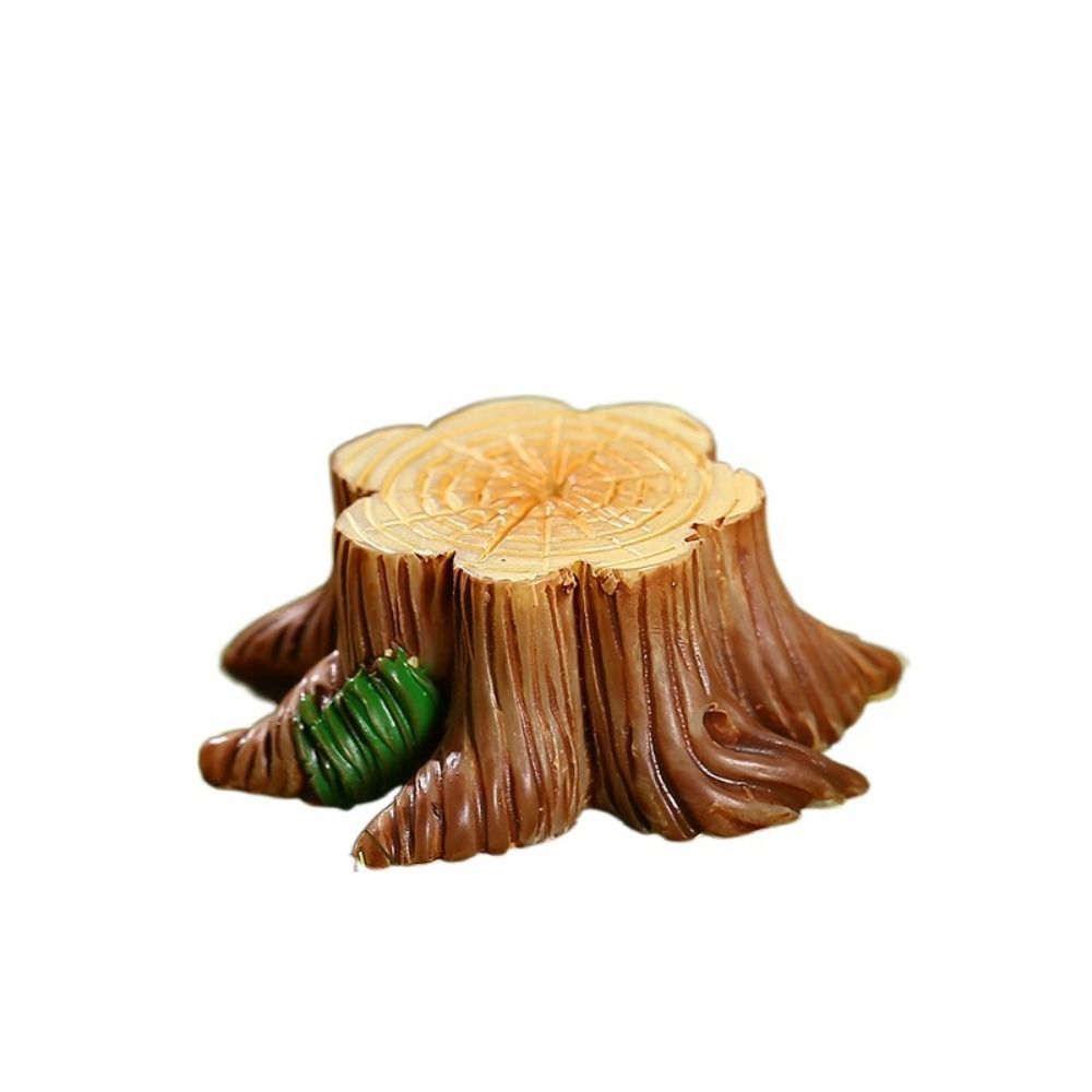 Resin Art Tree - 9 Styles Cute Simulation Tree Stump