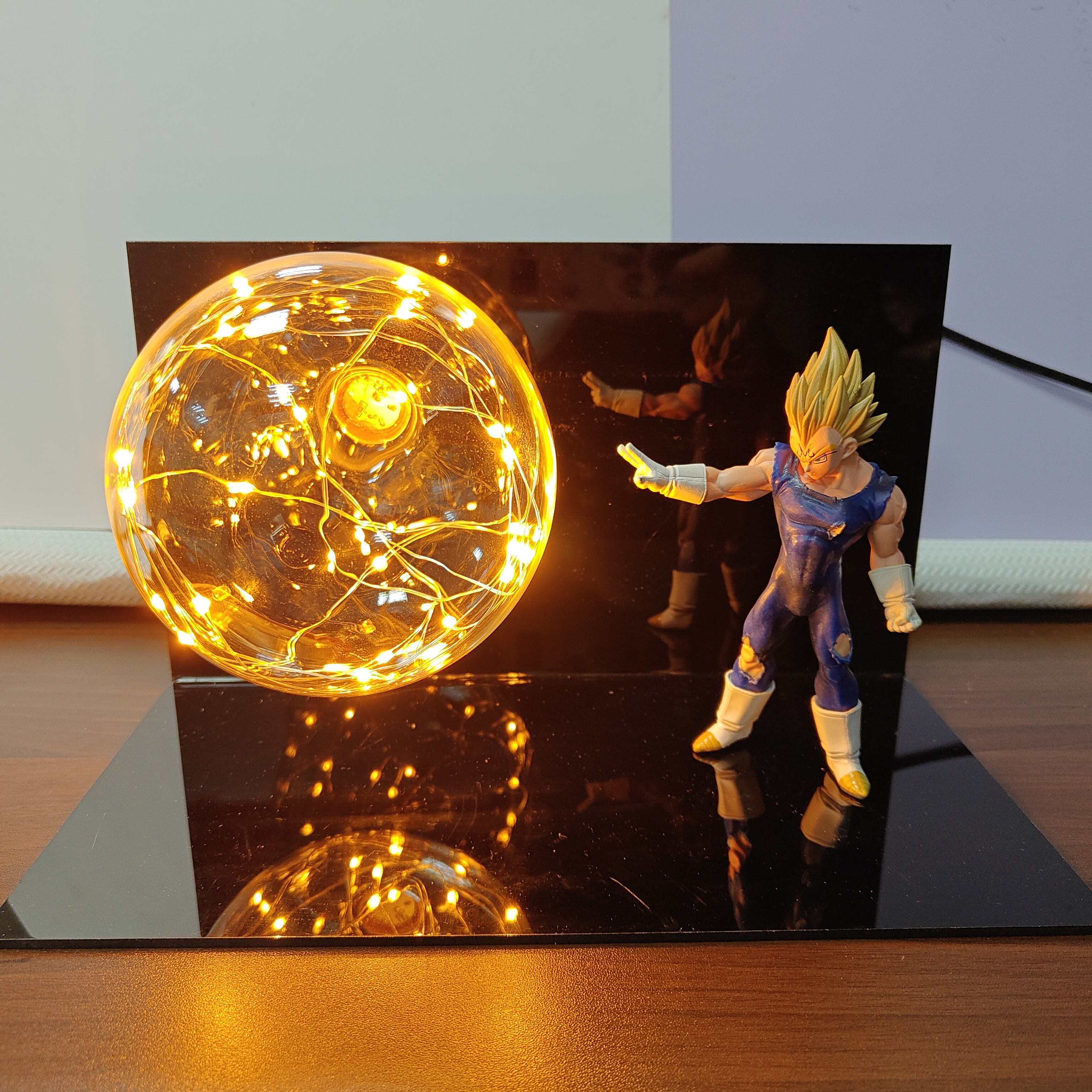Resin Art Dragon Ball Z - Dragon Ball Z Anime Majin Vegeta
