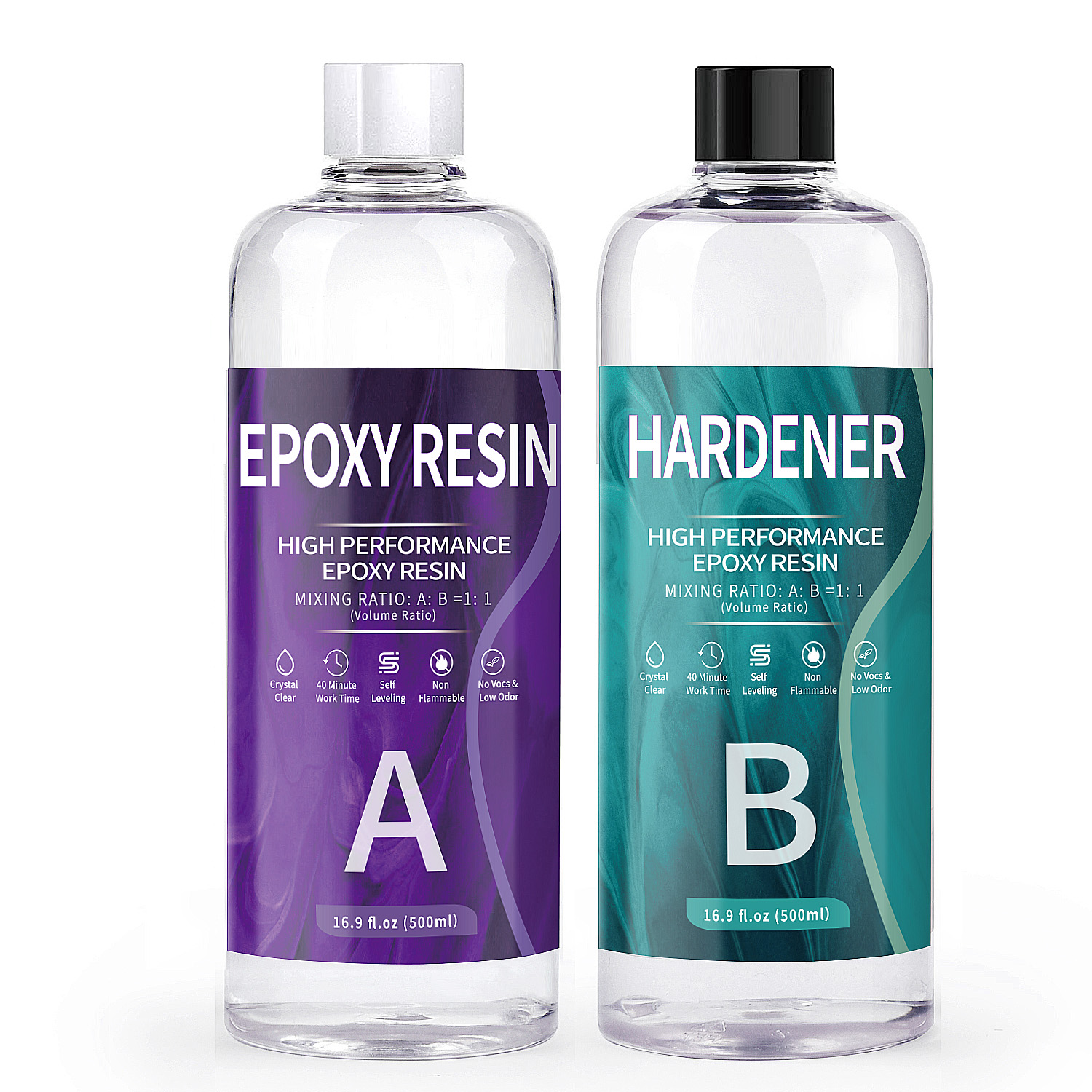 Resin Art Jewellery - 1:1 AB Resin Epoxy Crystal Glue