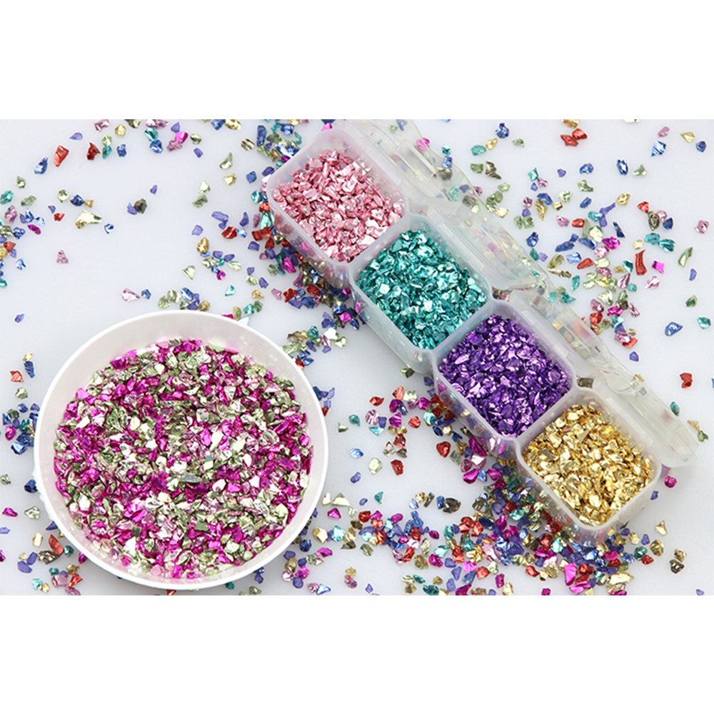 Multi color mixed nail 10g/Lot - Resin Art Epoxy reseña y precio