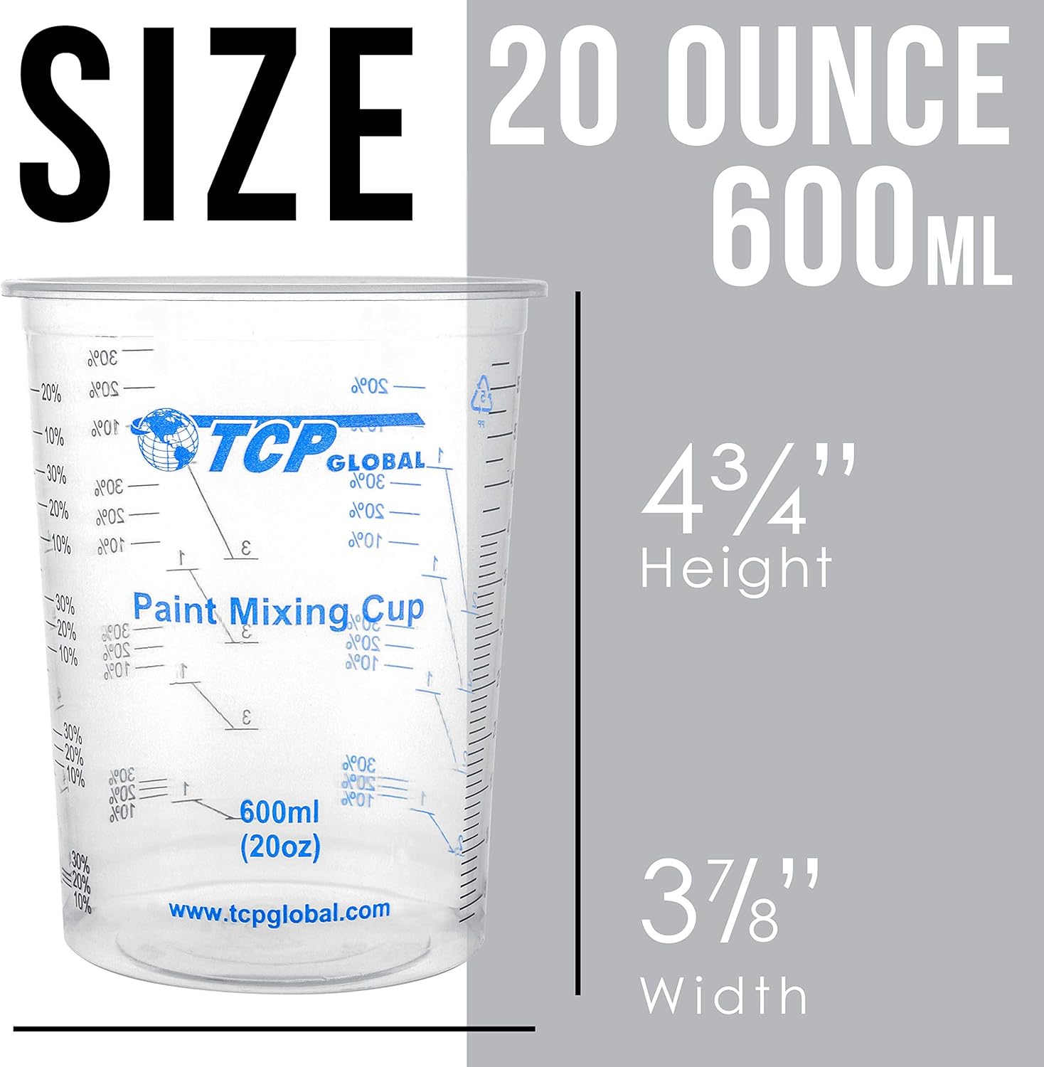 Disposable Plastic Mixing Cups - Resin Art Images reseña y precio