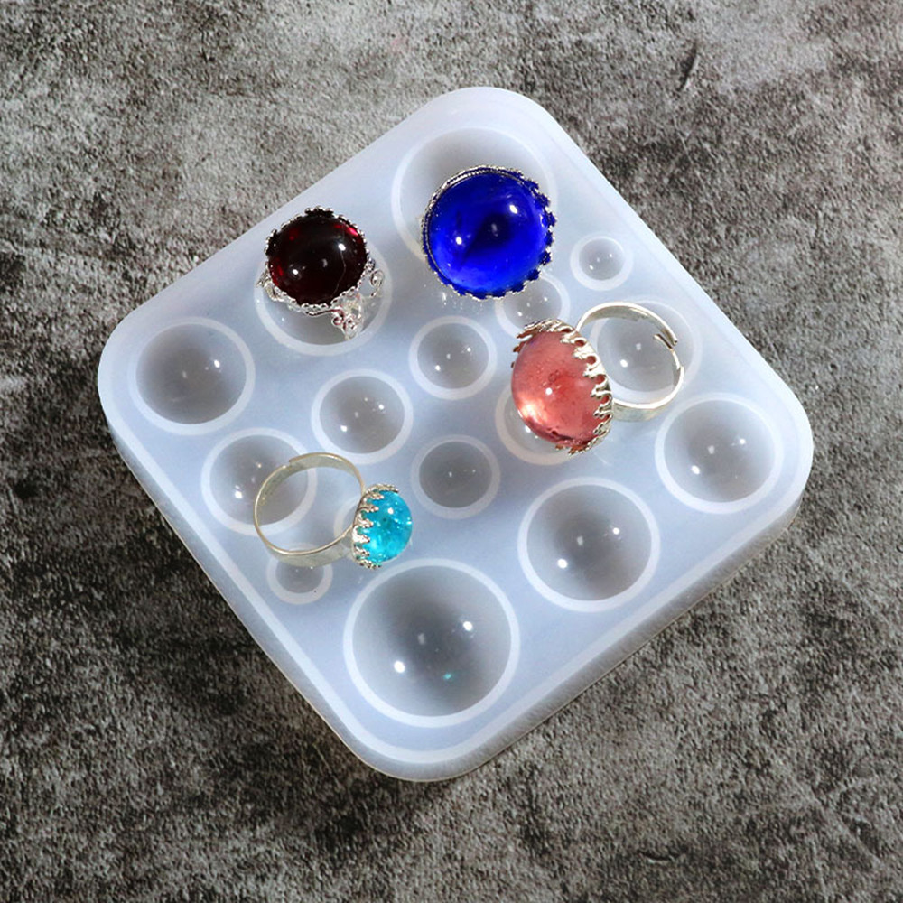 Round Cabochon Pendant Epoxy R - Resin Art Jewellery reseña y precio