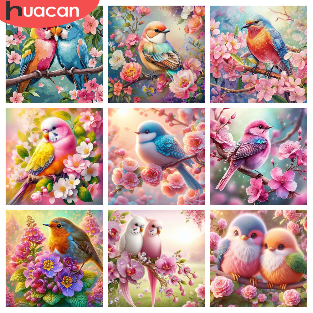 HUACAN Diamond Painting Bird F - Resin Art Rose reseña y precio
