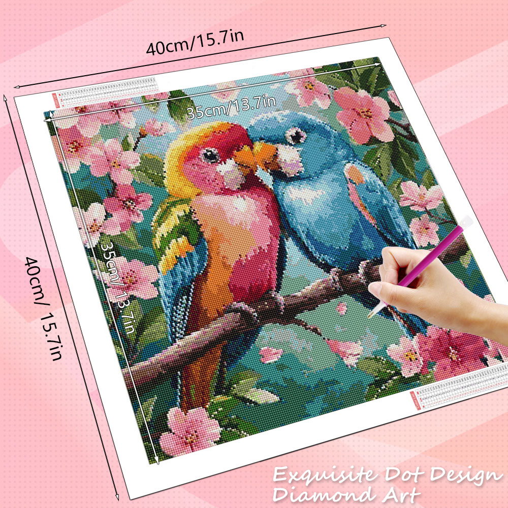 HUACAN Diamond Painting Bird F - Resin Art Rose reseña y precio