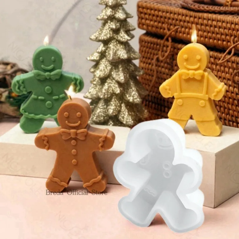 3D Smile Gingerbread Man Silic - Resin Art Furniture reseña y precio