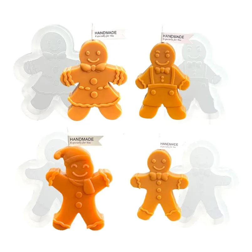 3D Smile Gingerbread Man Silic - Resin Art Furniture reseña y precio