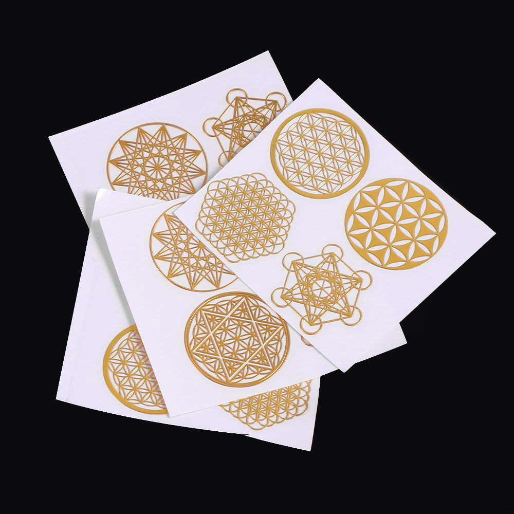 New Geometric Pattern Metal En - Resin Art Tree reseña y precio