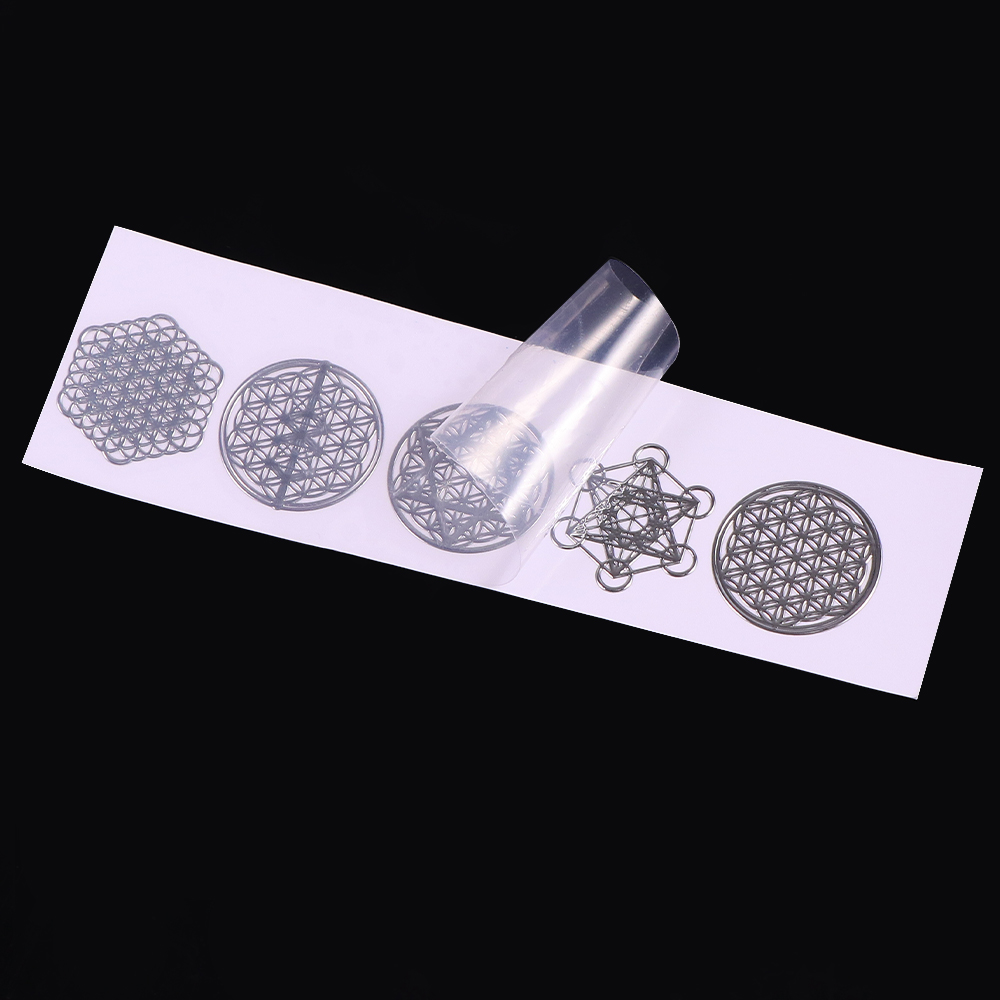 New Geometric Pattern Metal En - Resin Art Tree reseña y precio