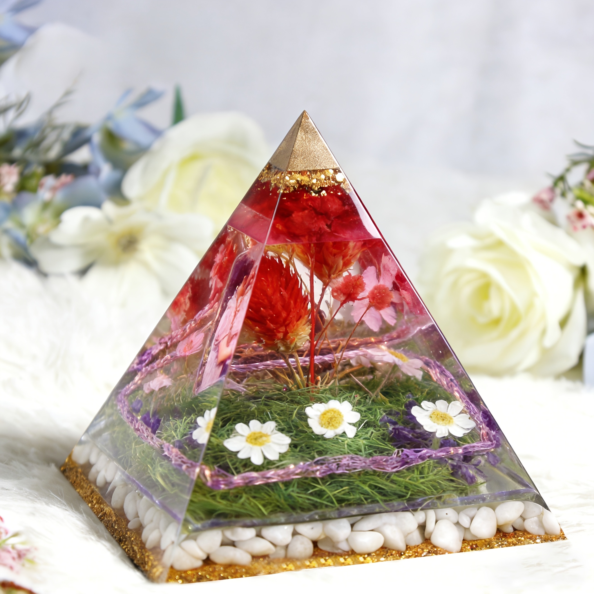 5pc- Pyramid resin molds of va - Resin Art Jewellery reseña y precio