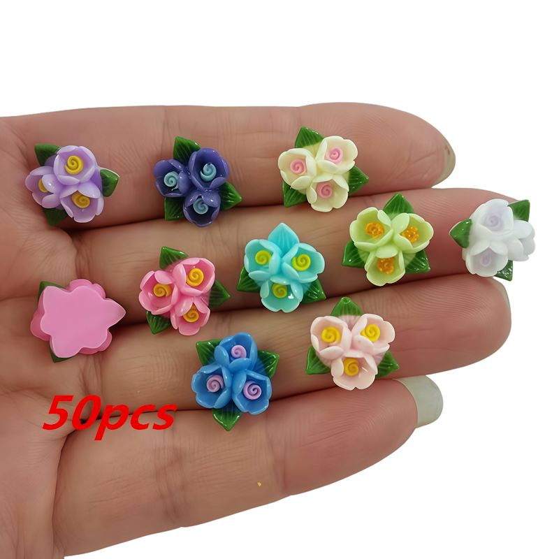 20/50pcs Mixed Resin Mini Colo - Resin Art Rose reseña y precio