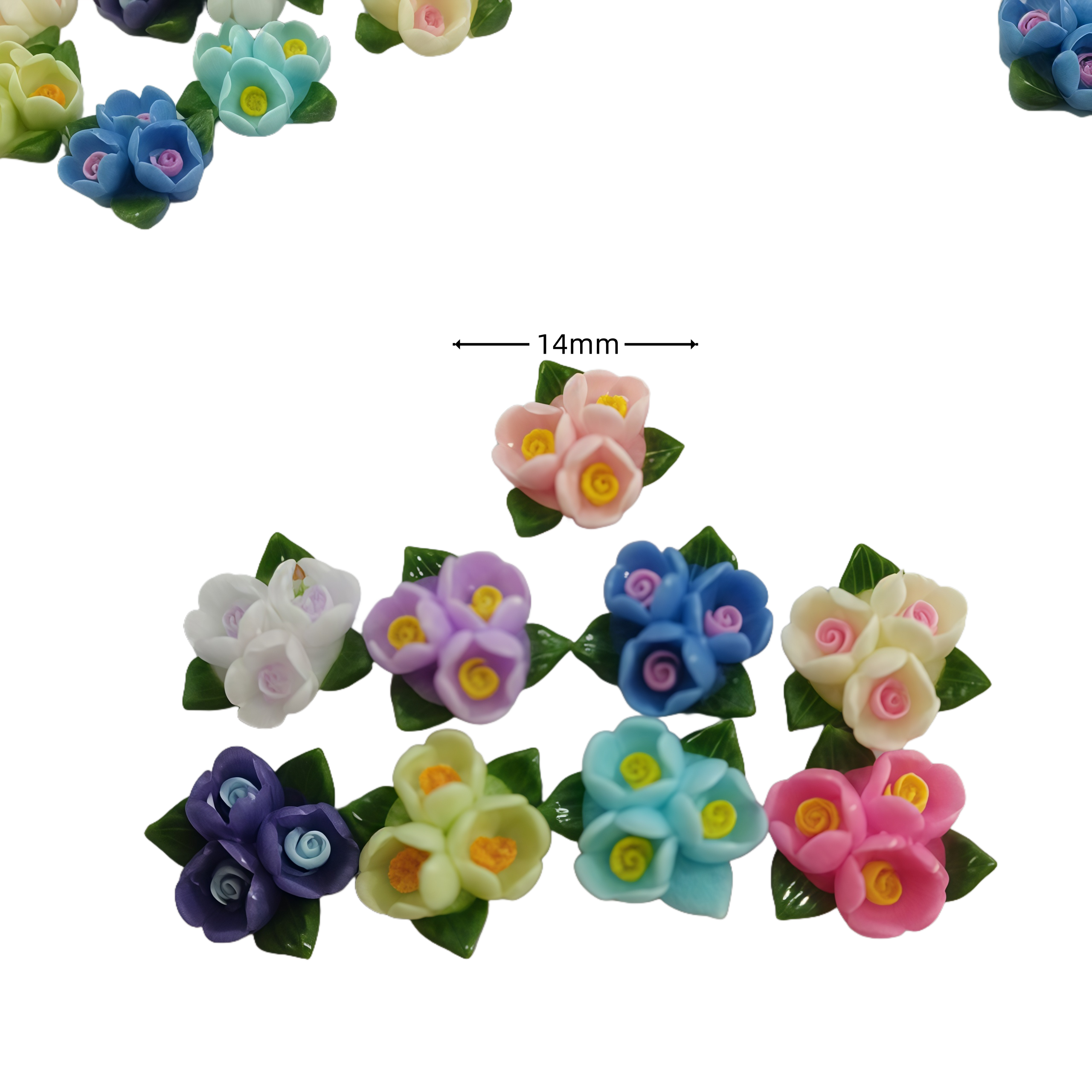 20/50pcs Mixed Resin Mini Colo - Resin Art Rose reseña y precio