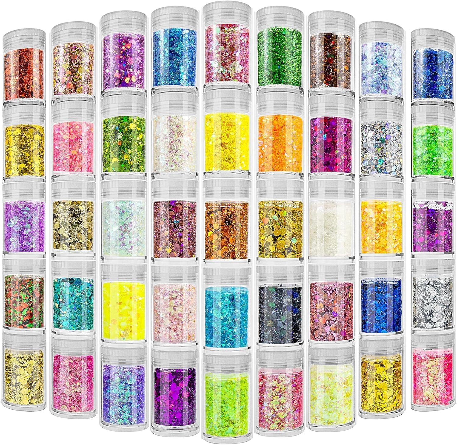 45 Holographic Chunky Sequins  - Resin Art Images reseña y precio