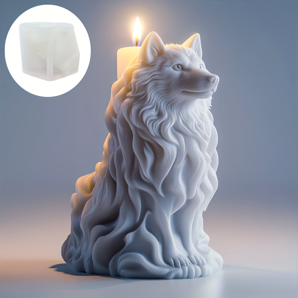 Ant Picking Bear Candle Silico - Resin Art Tree reseña y precio