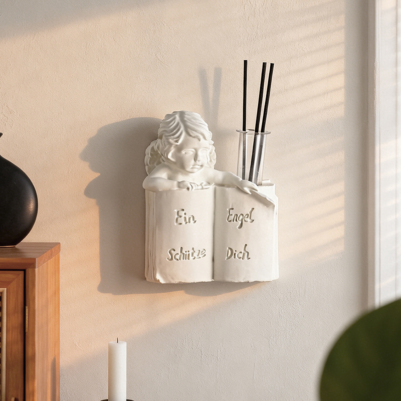European Angel Book Wall Mount - Resin Art Book reseña y precio