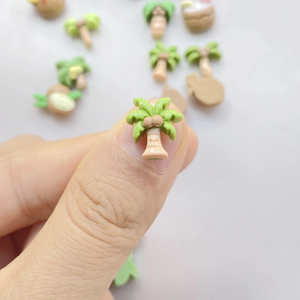 20Pcs Cute Cartoon Coconut Dri - Resin Art Tree reseña y precio
