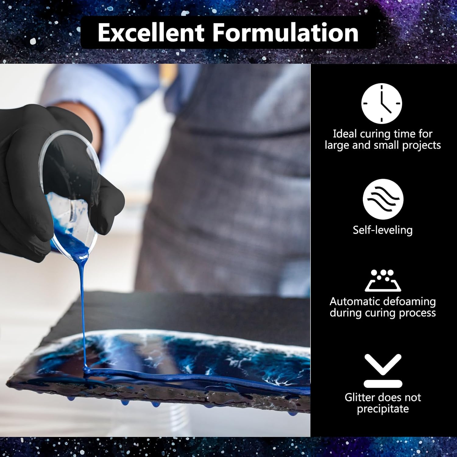Crystal Clear Epoxy Resin Kit  - Resin Art Epoxy reseña y precio