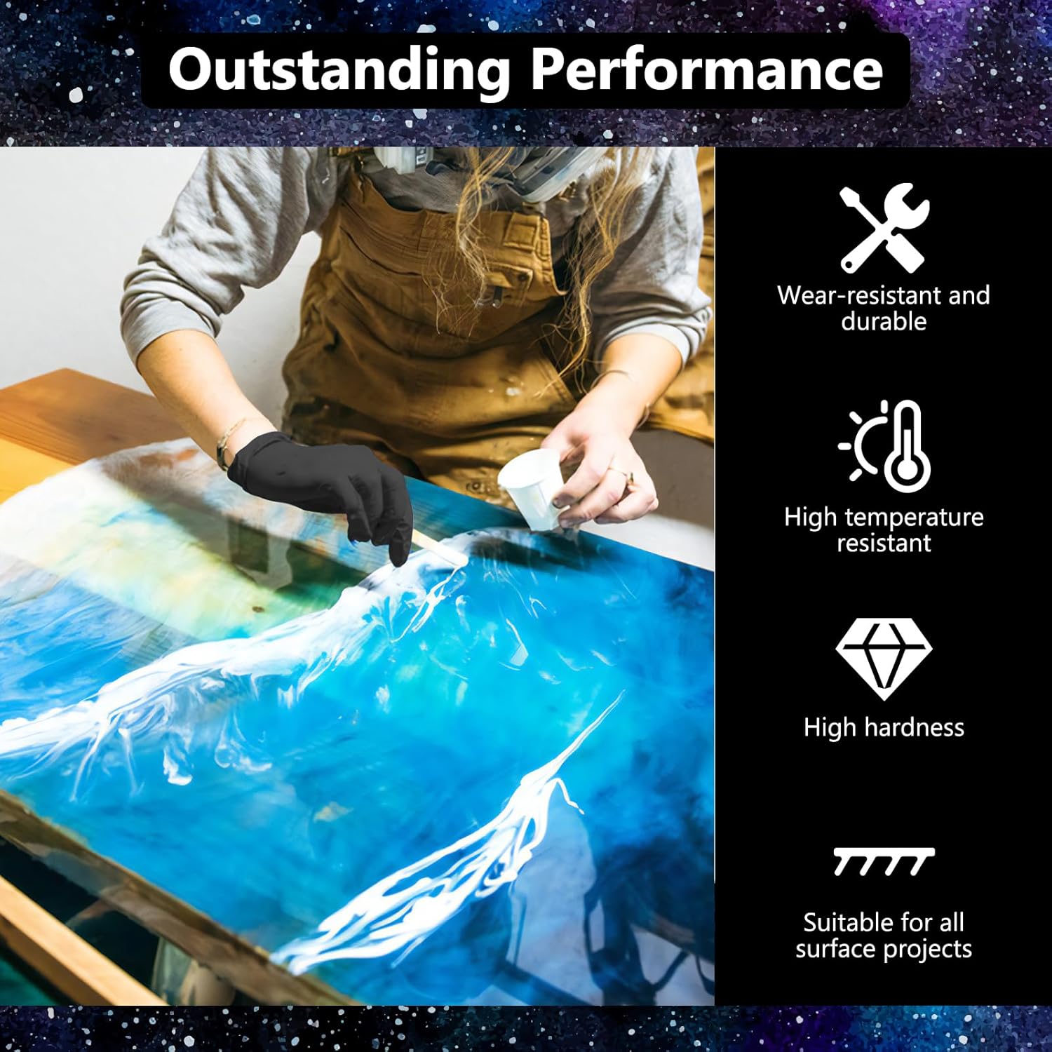 Crystal Clear Epoxy Resin Kit  - Resin Art Epoxy reseña y precio