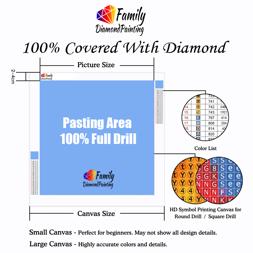 Diamond Painting Family Butter - Resin Art With Flowers reseña y precio