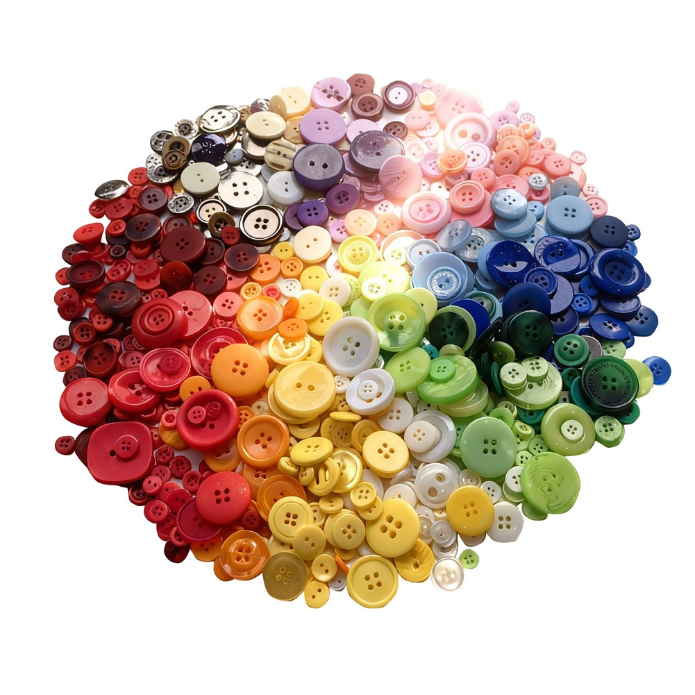 Round Resin Craft Buttons for  - Resin Art Of Flowers reseña y precio