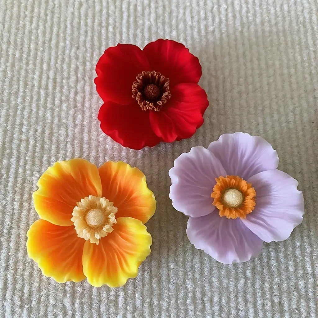Flower Silicone Candle Mold, C - Resin Art Furniture reseña y precio
