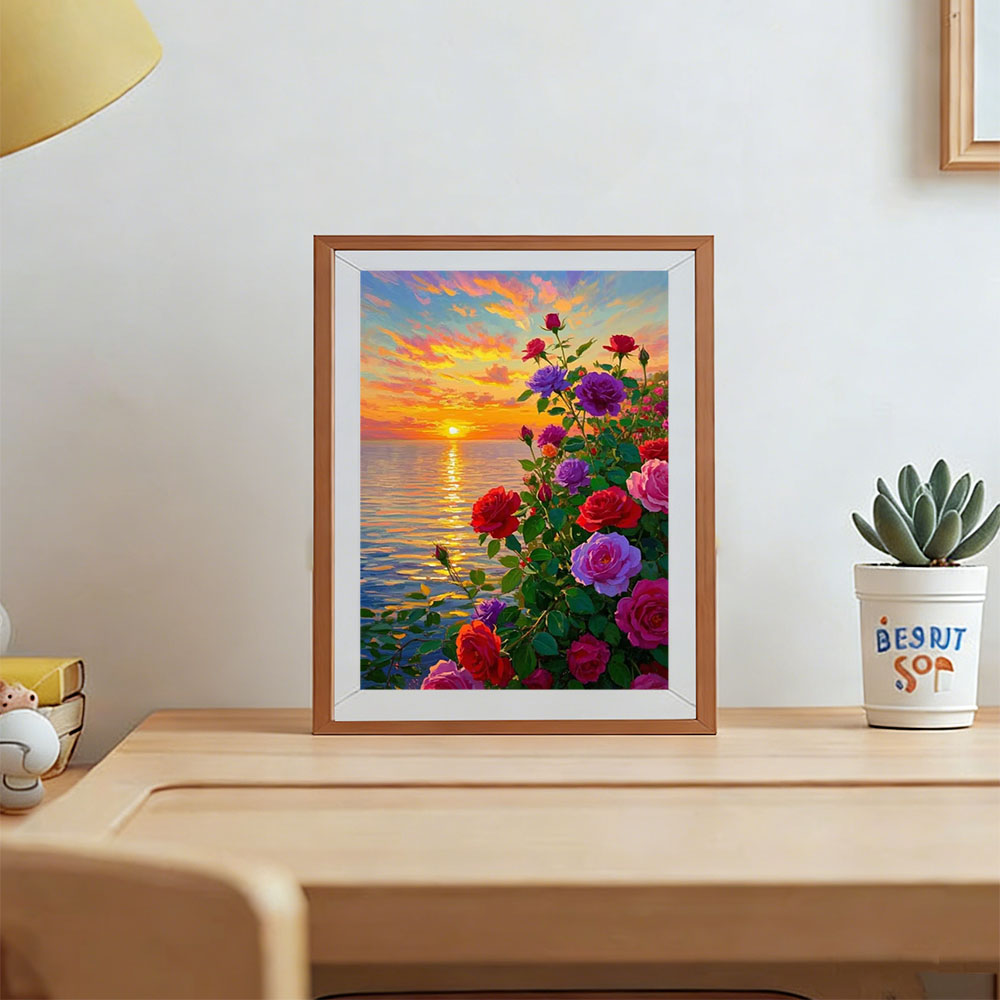 AZQSD Diamond Art Paintings Ro - Resin Art Rose reseña y precio