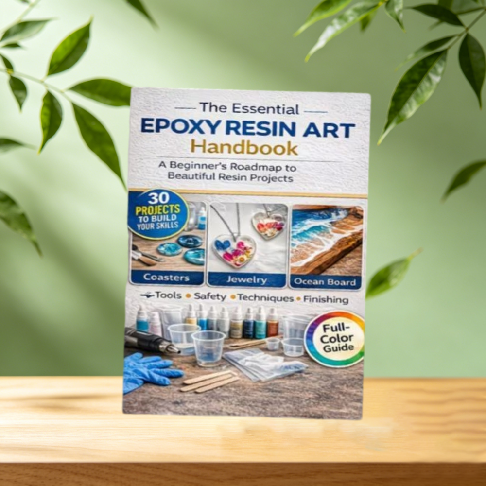 The Essential Epoxy Resin Art  - Resin Art Book reseña y precio