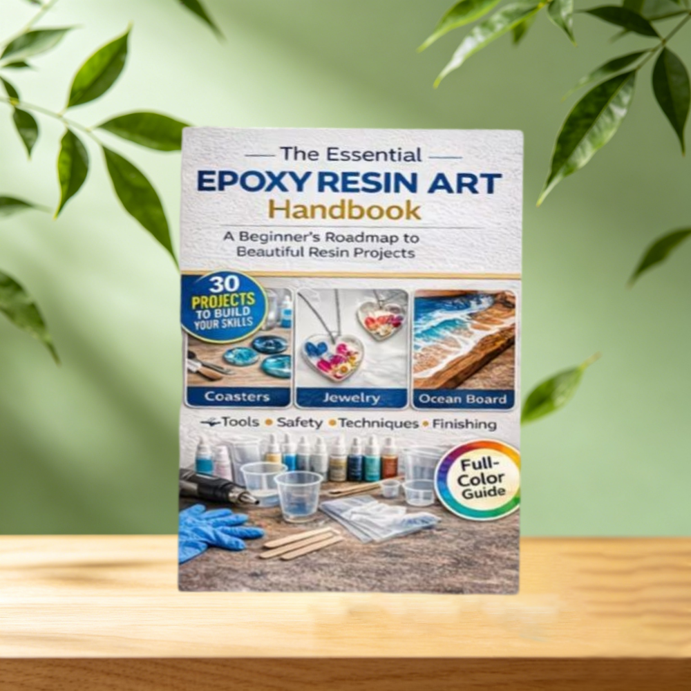 The Essential Epoxy Resin Art  - Resin Art Book reseña y precio