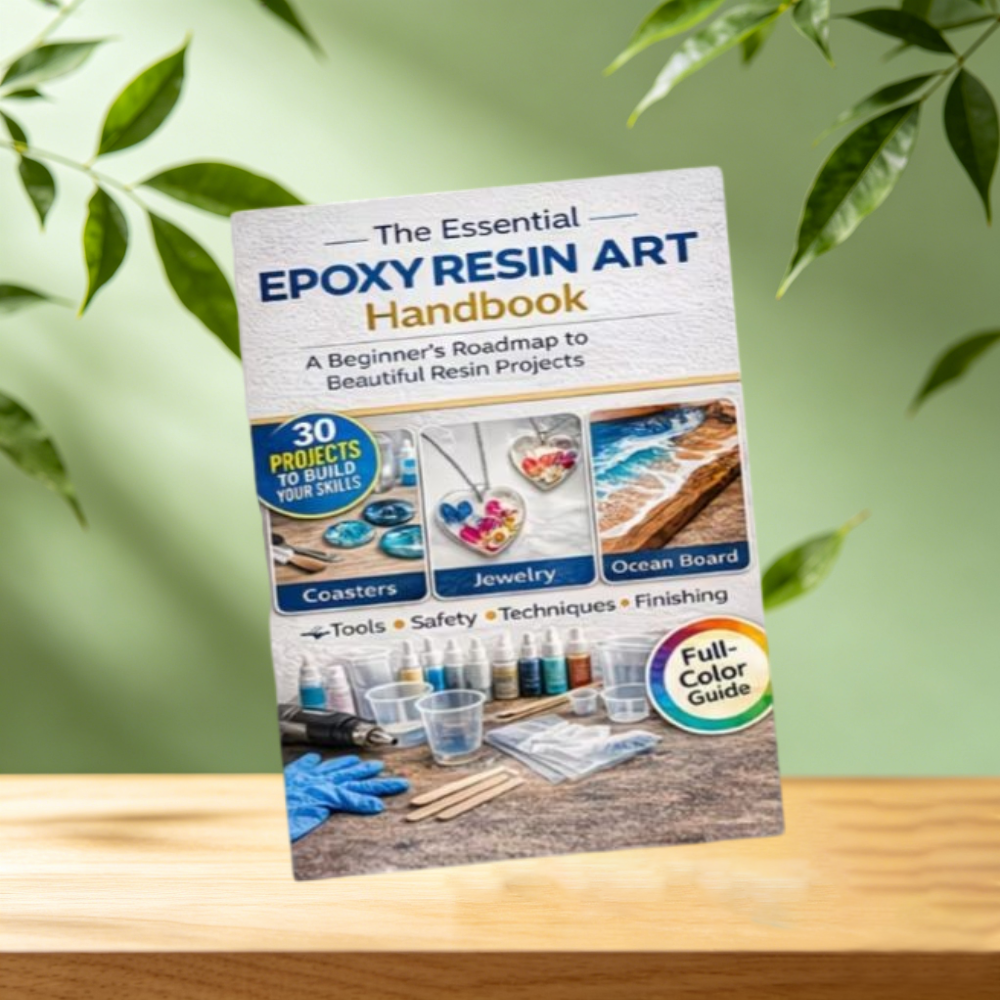 The Essential Epoxy Resin Art  - Resin Art Book reseña y precio