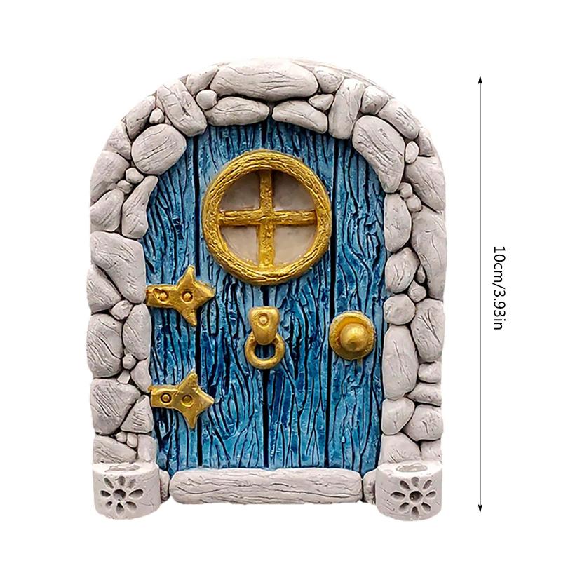 Elf Fairy Door Miniature Garde - Resin Art Tree reseña y precio