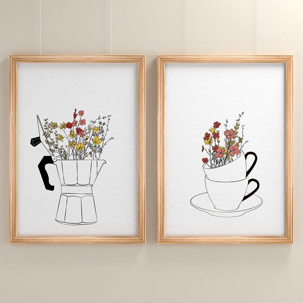 Coffee Lover Diamond Painting  - Resin Art Of Flowers reseña y precio