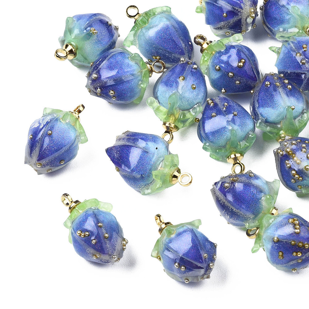 2pcs Handmade Epoxy Resin Flow - Resin Art With Flowers reseña y precio