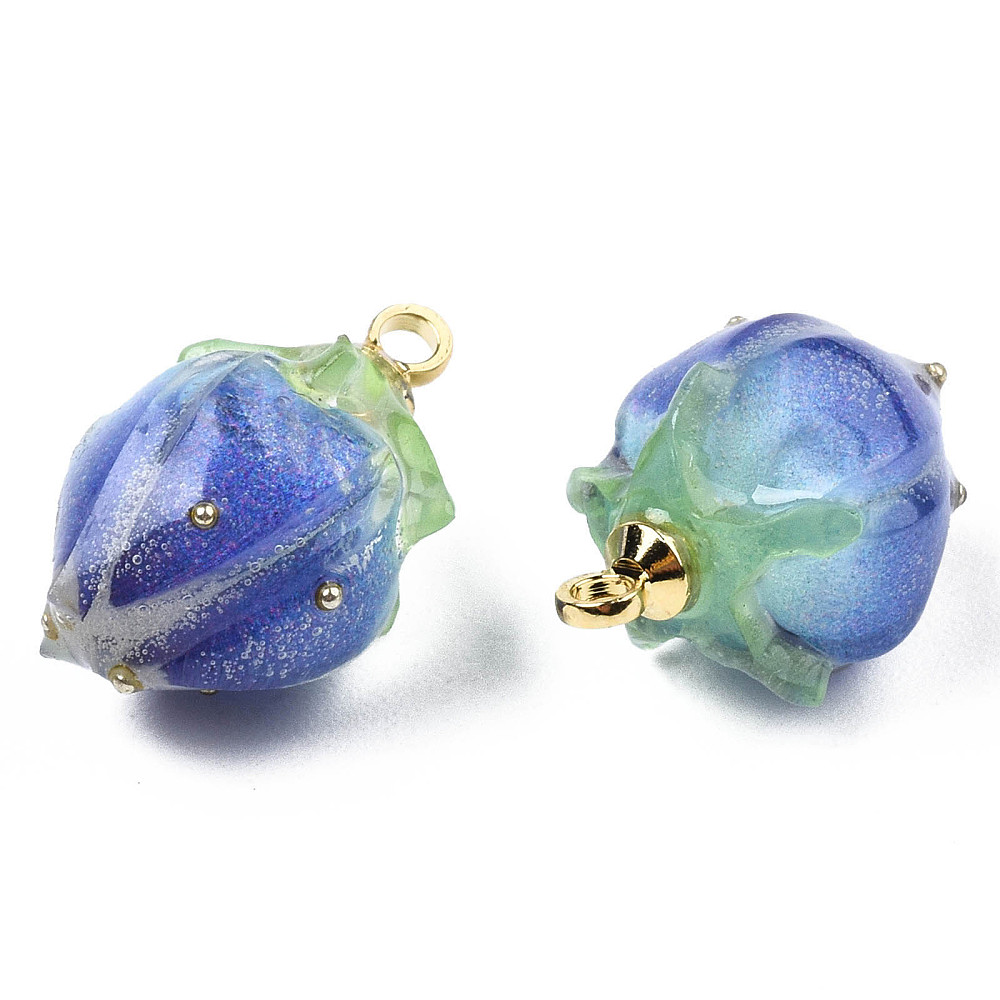 2pcs Handmade Epoxy Resin Flow - Resin Art With Flowers reseña y precio