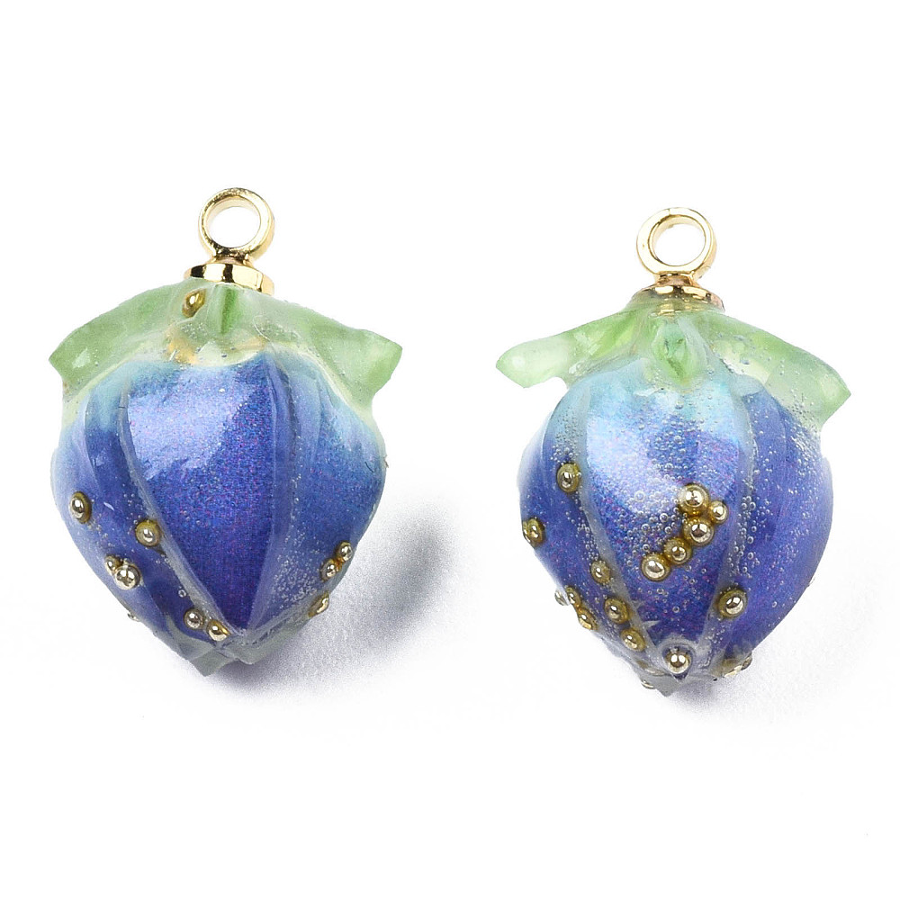 2pcs Handmade Epoxy Resin Flow - Resin Art With Flowers reseña y precio