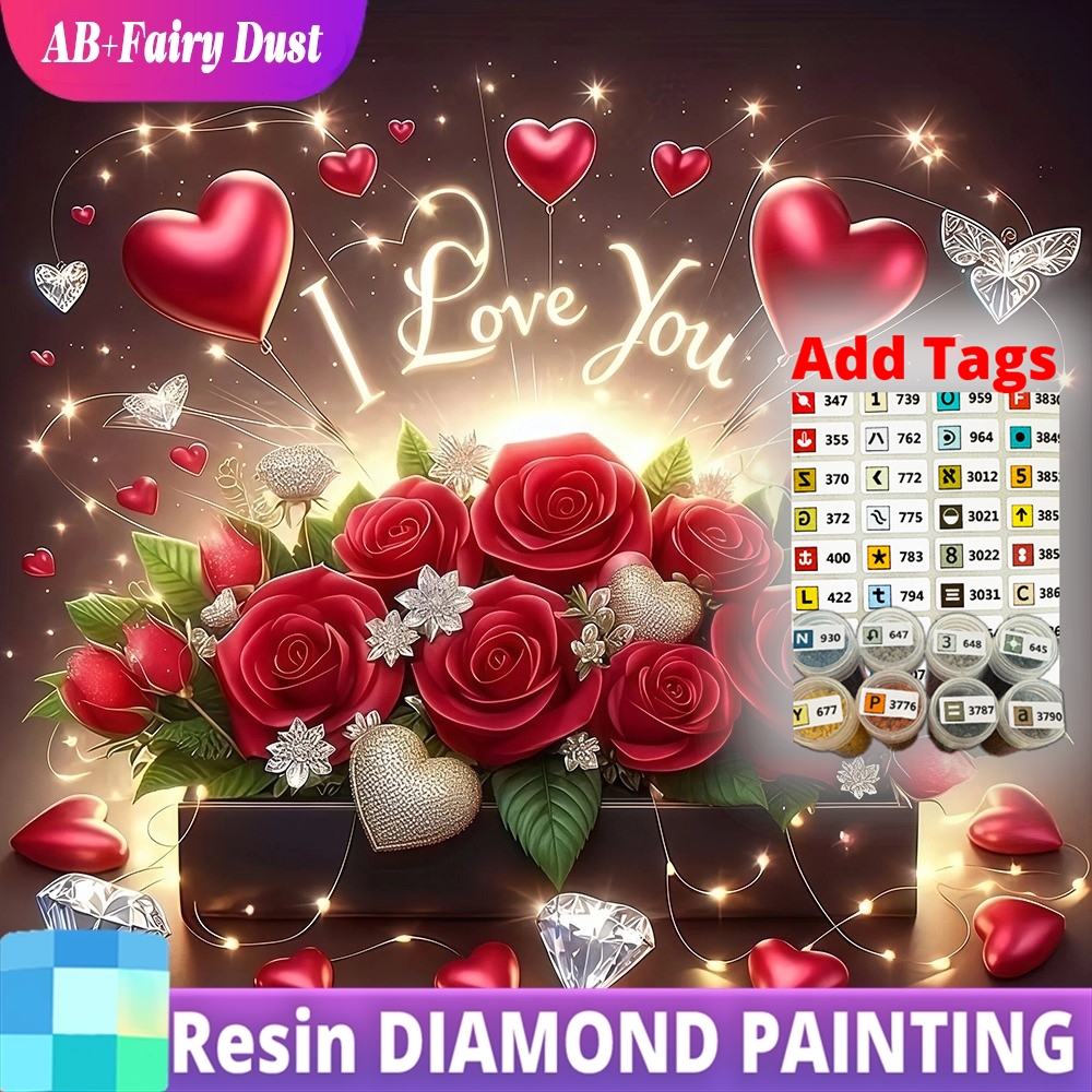 Resin Fairy Dust AB Diamond Pa - Resin Art Rose reseña y precio