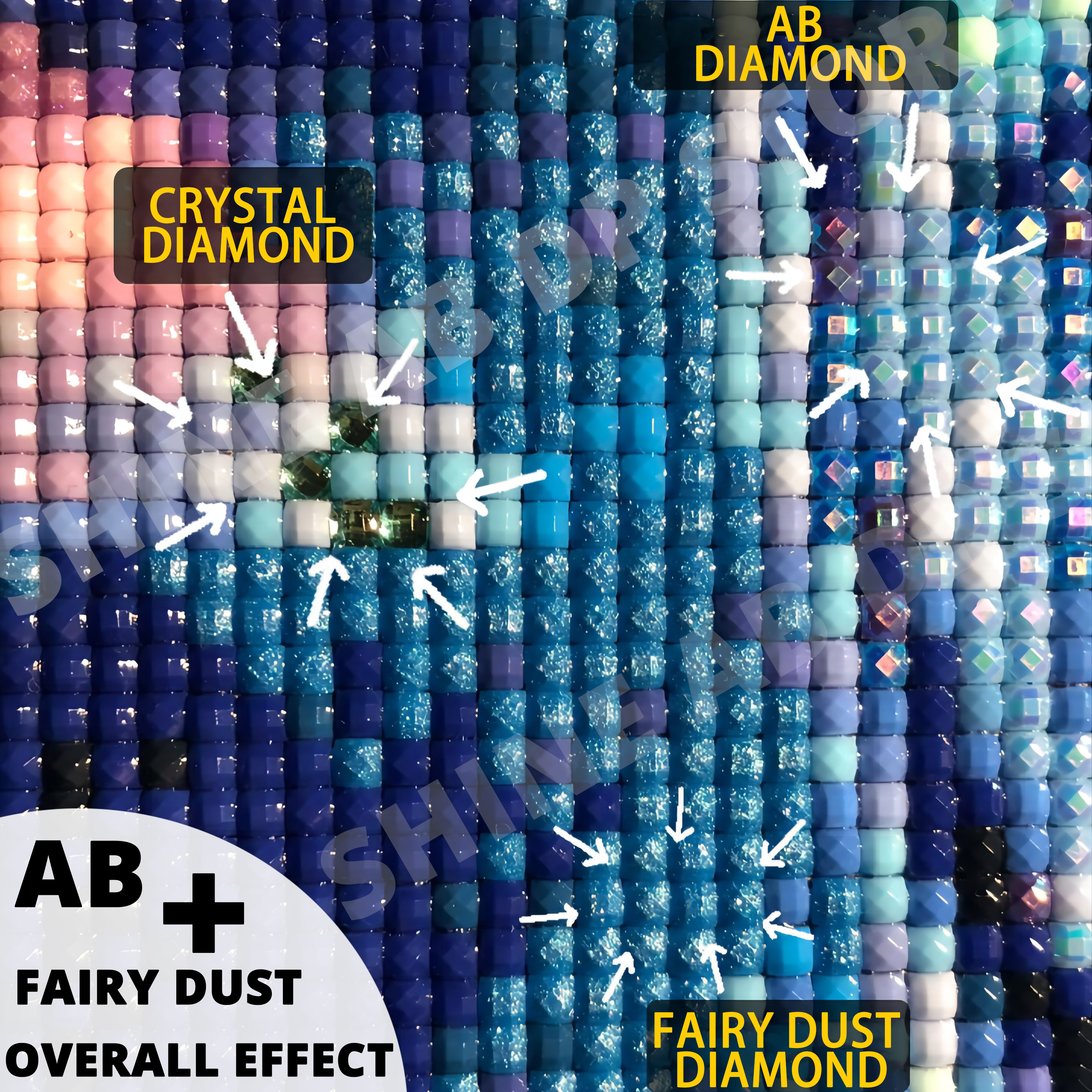 Resin Fairy Dust AB Diamond Pa - Resin Art Rose reseña y precio