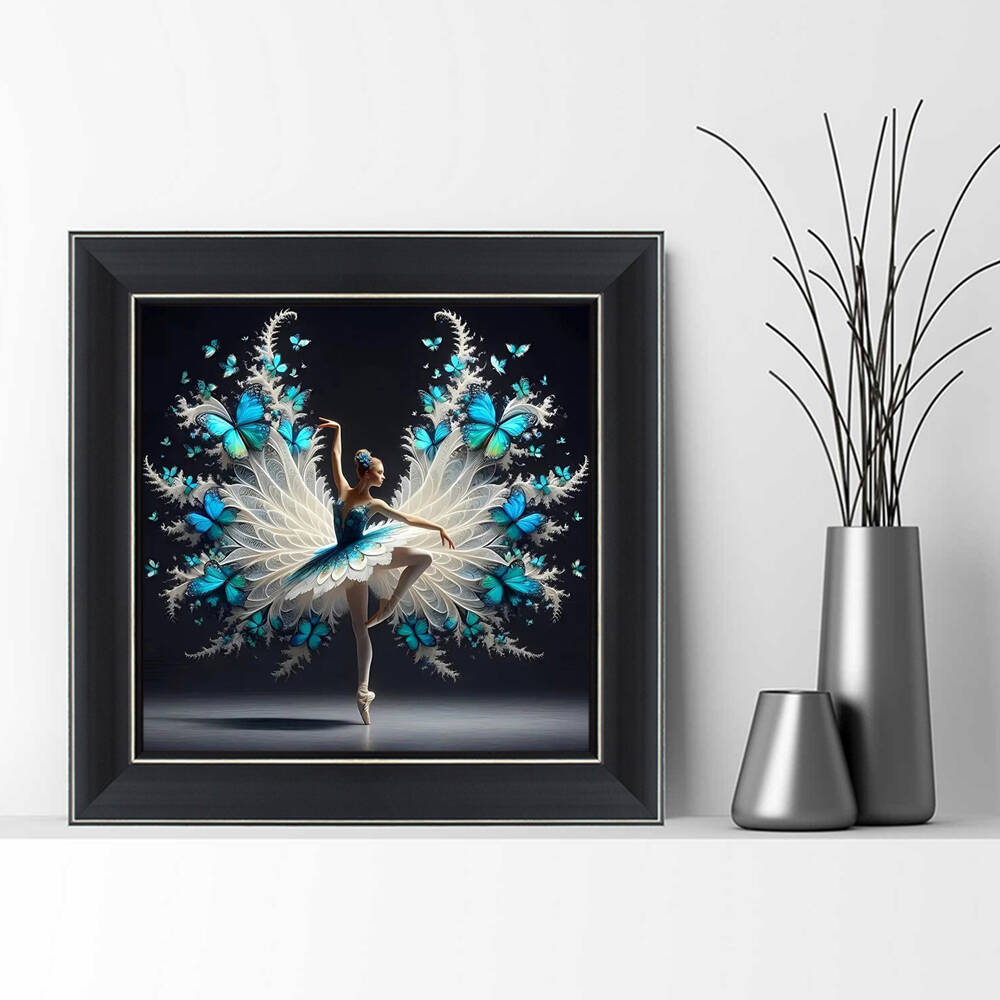 Frameless, DIY 5D Diamond Pain - Resin Art With Flowers reseña y precio