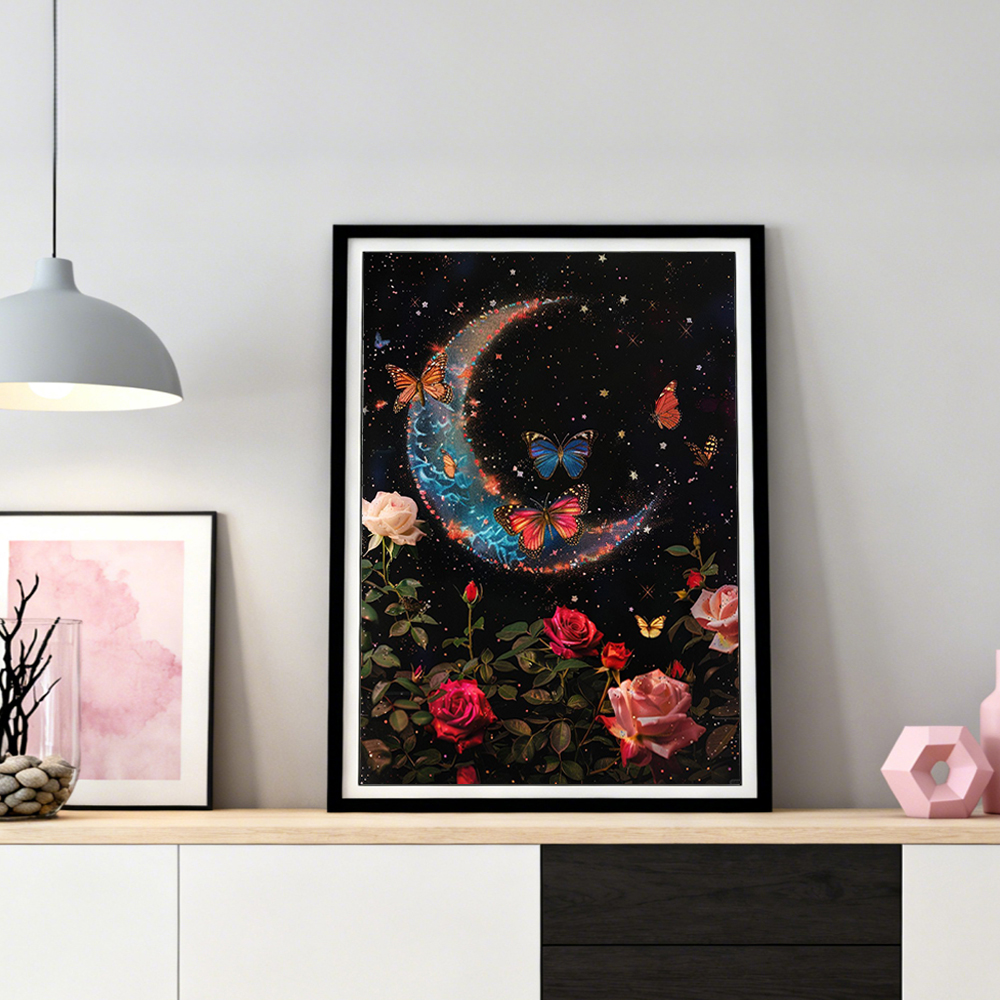 HUACAN Diamond Painting 5d Moo - Resin Art Rose reseña y precio