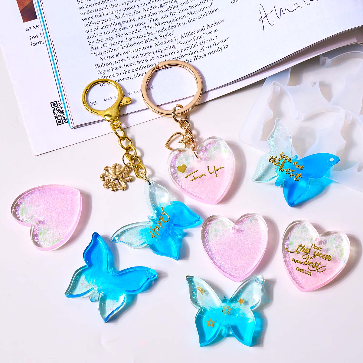 Six-hole with Holes Earring Si - Resin Art Epoxy reseña y precio