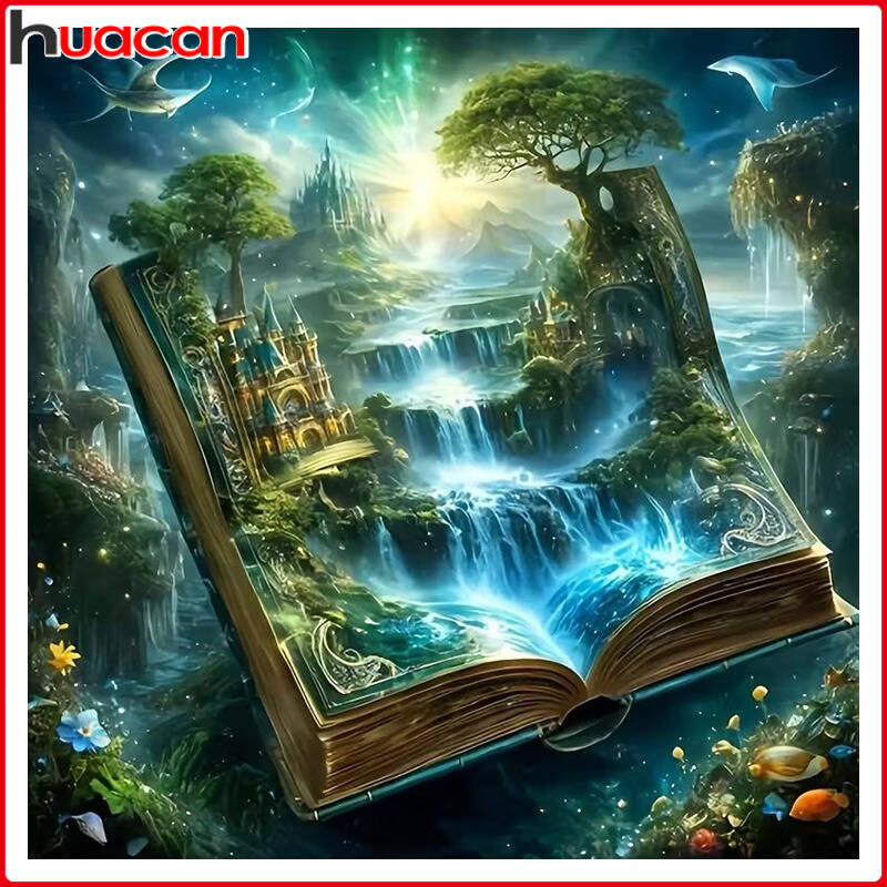 Huacan DIY Diamond Painting Ki - Resin Art Book reseña y precio