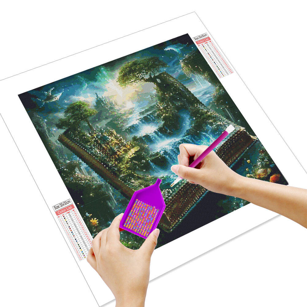 Huacan DIY Diamond Painting Ki - Resin Art Book reseña y precio