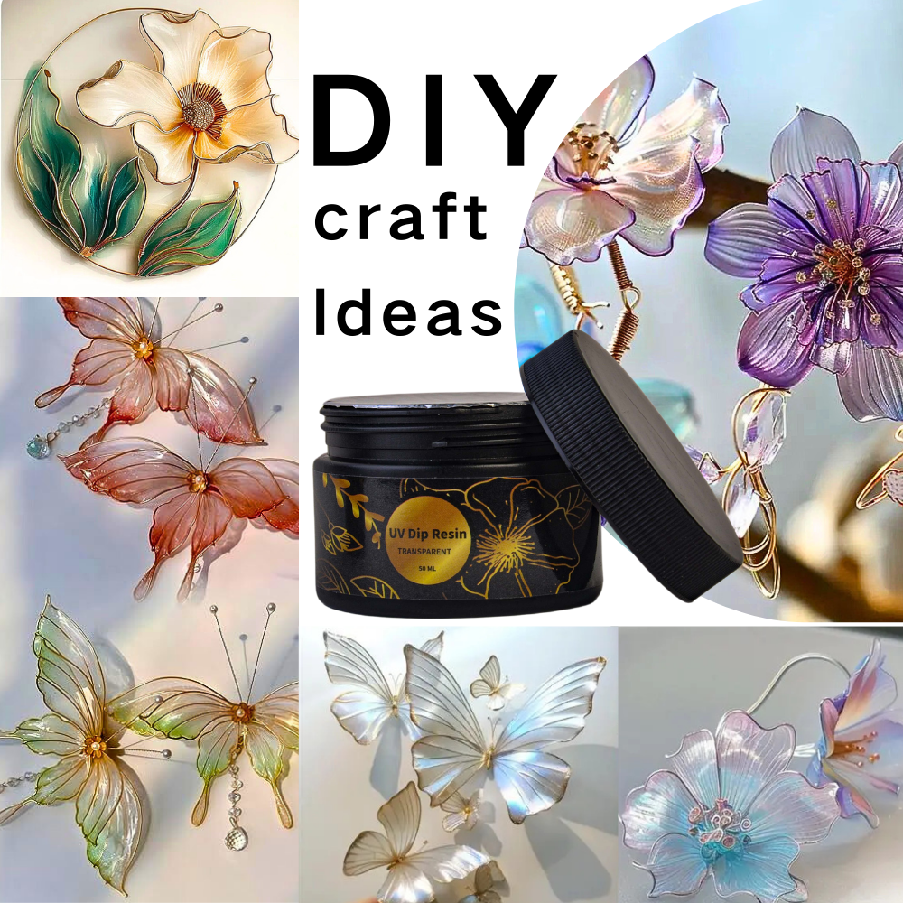 UV DIP Resin Glue Set 50/100ml - Resin Art Jewellery reseña y precio