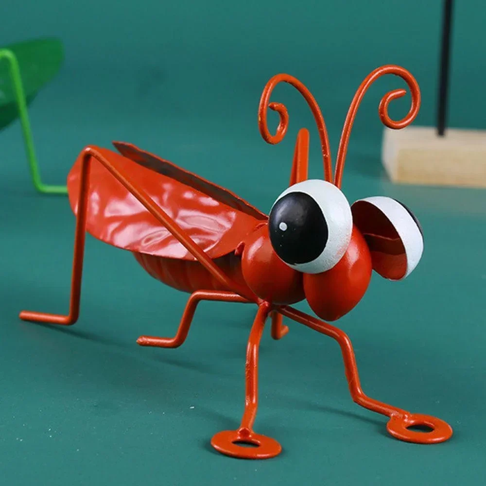 Garden Cute Metal Grasshopper  - Resin Art Tree reseña y precio
