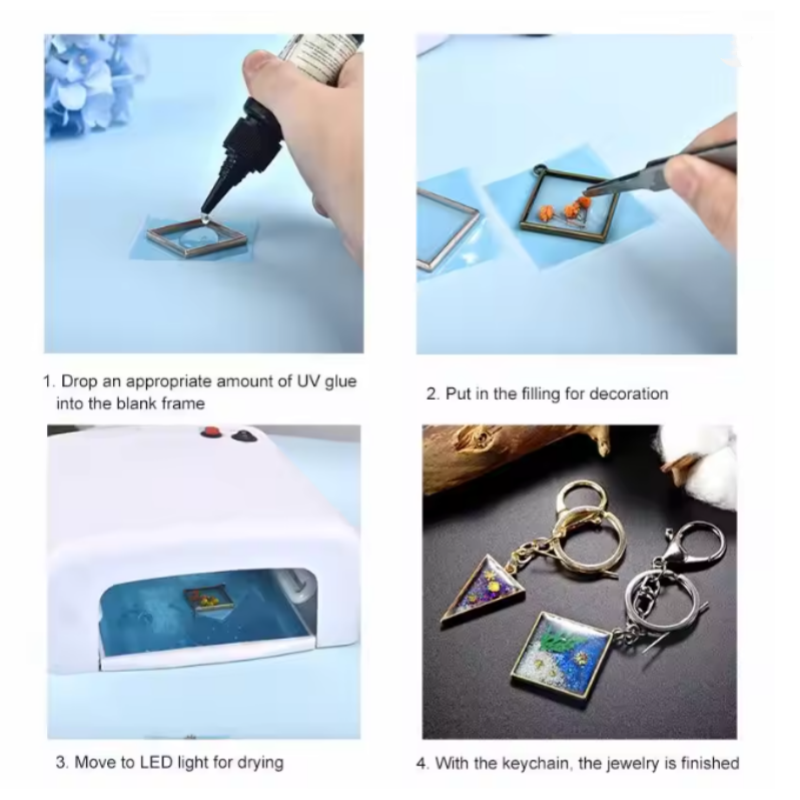 100g UV Resin Clear,Hard,Upgra - Resin Art Epoxy reseña y precio