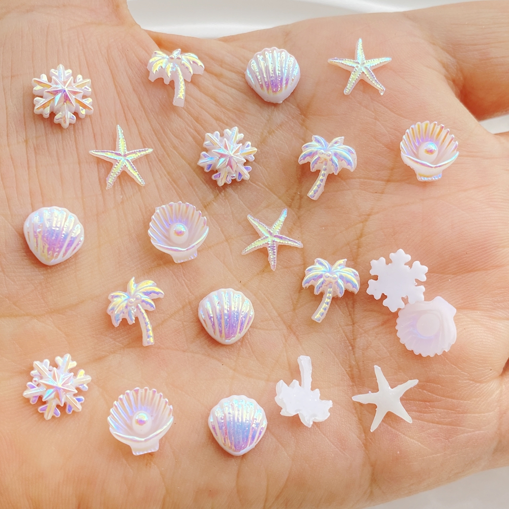 50Pcs Cute Mini AB colored sta - Resin Art Tree reseña y precio