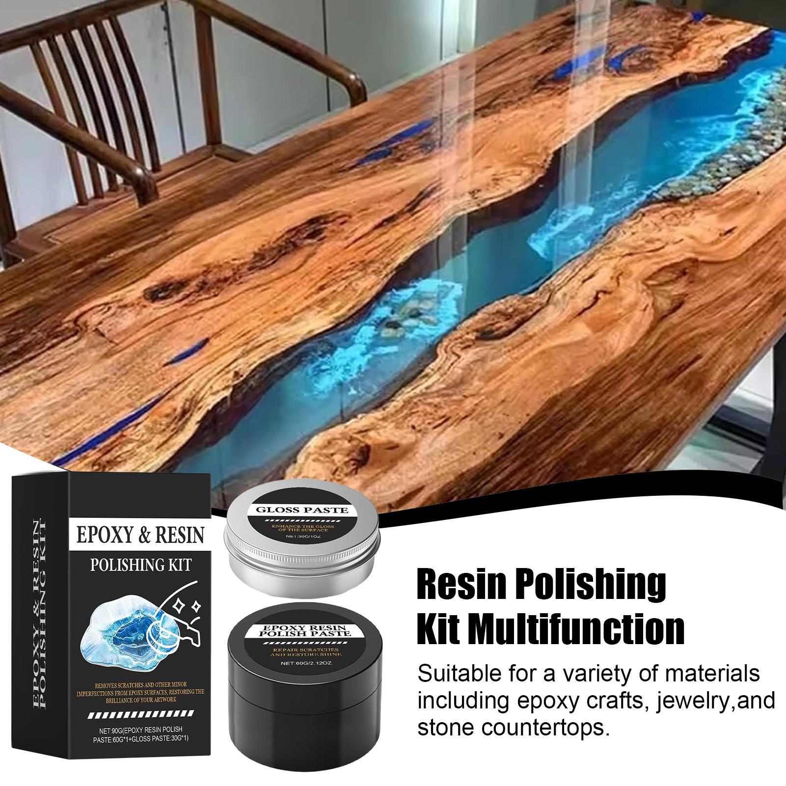 Epoxy Resin Polishing Kit - Cr - Resin Art Epoxy reseña y precio