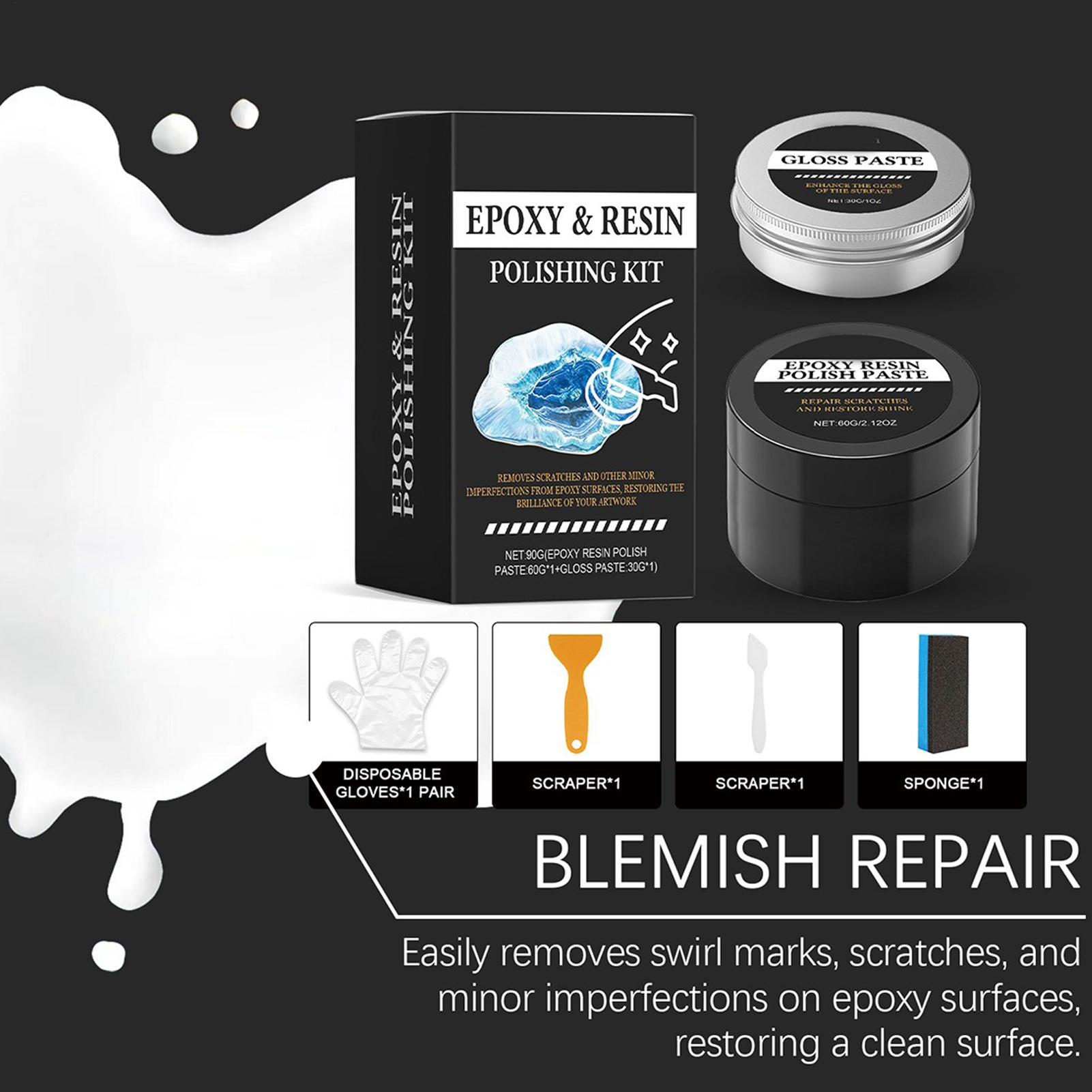 Epoxy Resin Polishing Kit - Cr - Resin Art Epoxy reseña y precio
