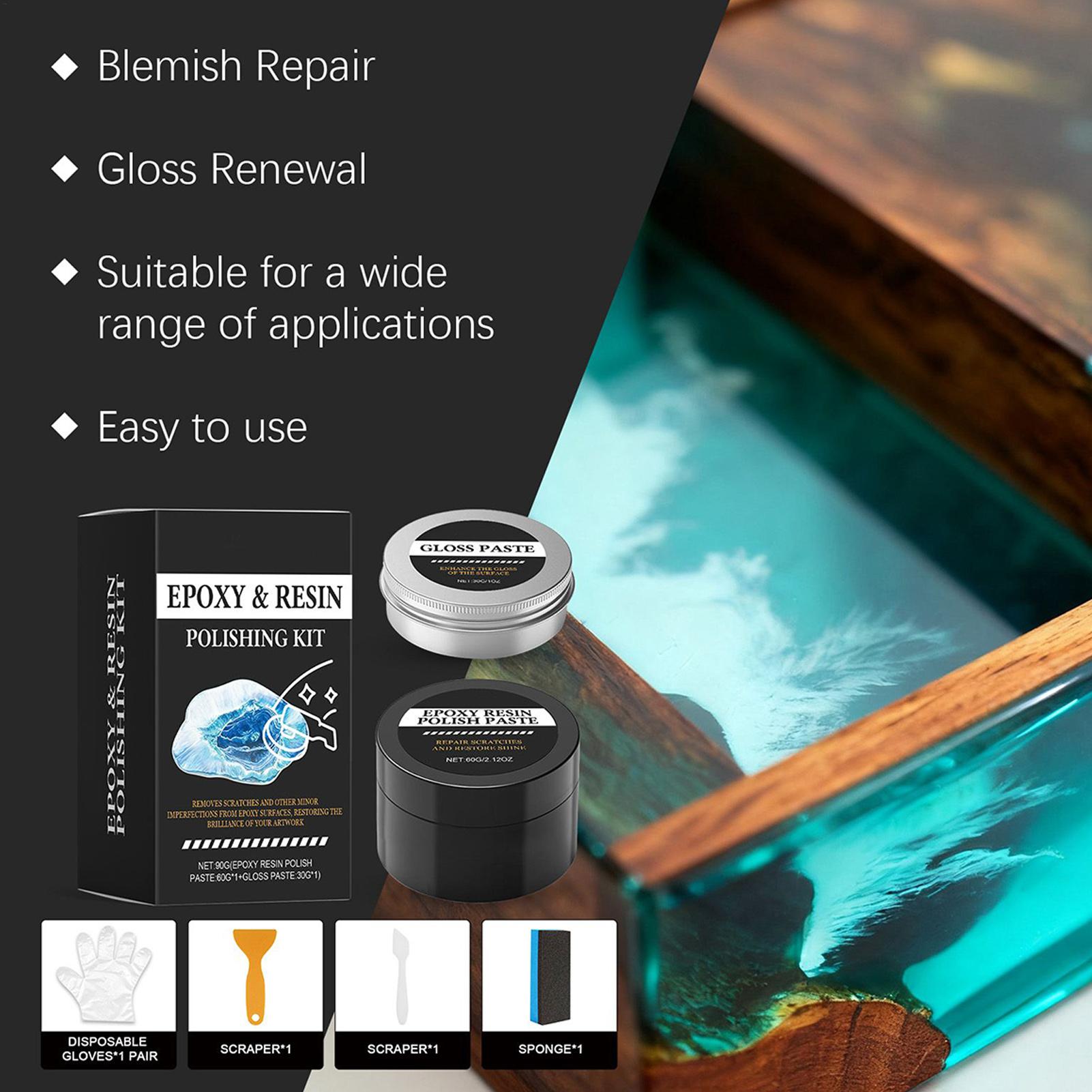 Epoxy Resin Polishing Kit - Cr - Resin Art Epoxy reseña y precio