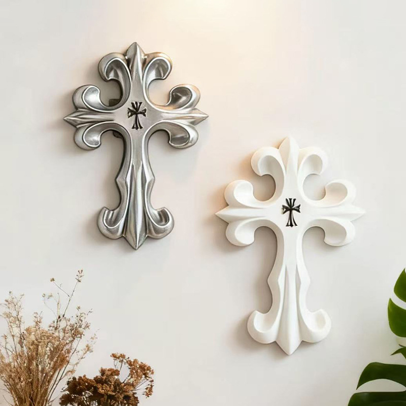 Retro Cross Wall Decor Gothic  - Resin Art Furniture reseña y precio