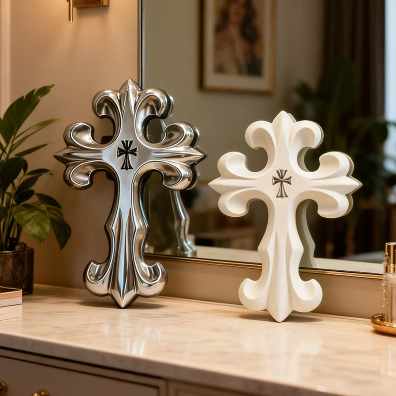 Retro Cross Wall Decor Gothic  - Resin Art Furniture reseña y precio